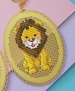 Принц и принцесса ремесло Стич крестиком металлическая Закладка Рукоделие