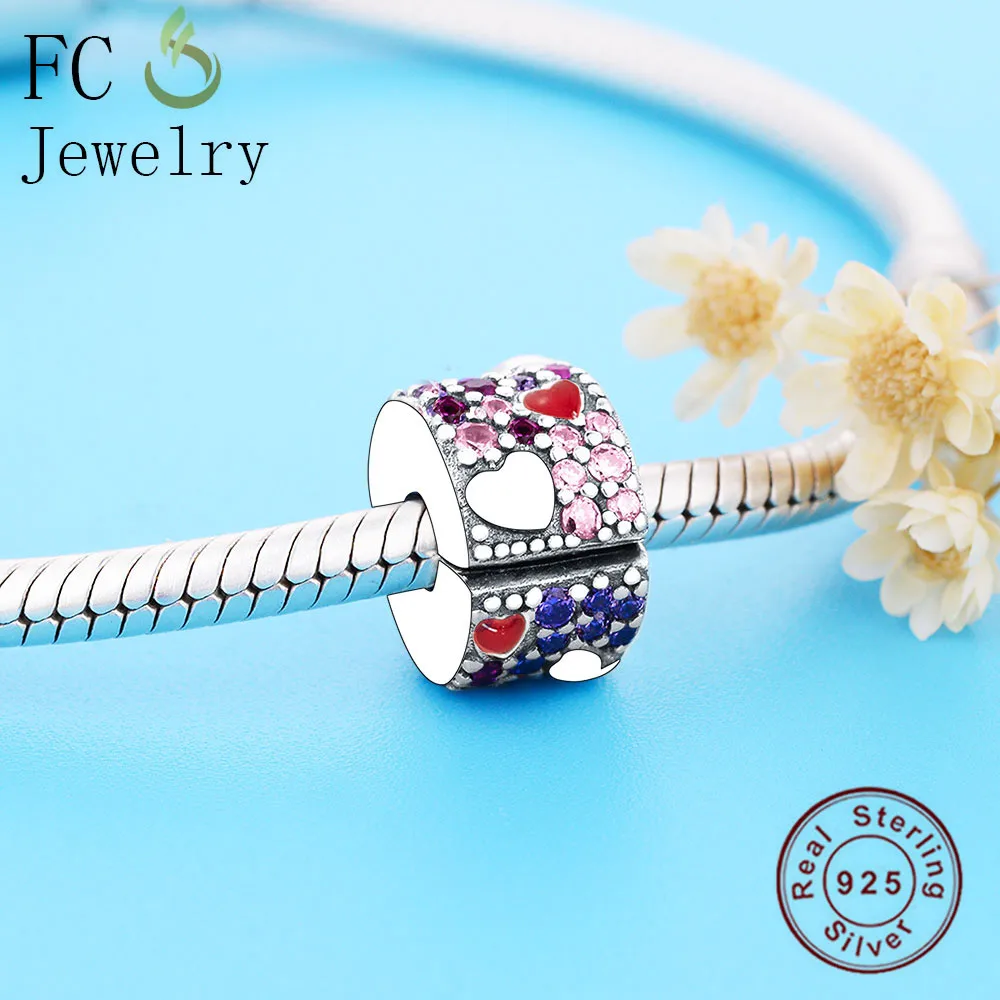 FC ювелирные изделия подходят для оригинального бренда Подвески браслет 925 пробы