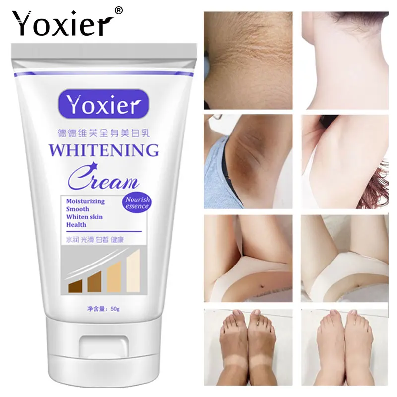 

Whitening Cream Inhibit Melanin Improve Skin Tone Nourish Moisturize Underarms Knees Ankles Private Parts Arbutin Skin Care 50g