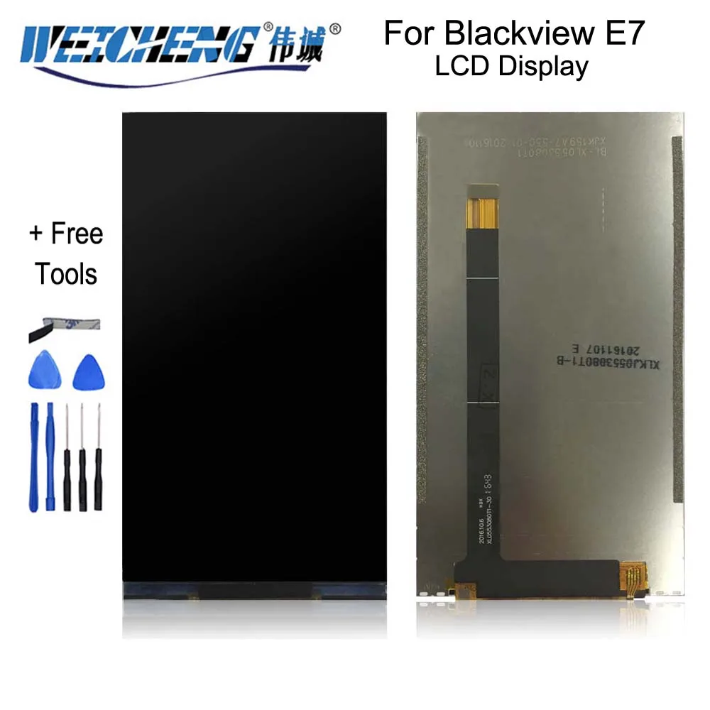 WEICHENG 5 для Blackview E7 ЖК-экран высокого качества запасная часть LCD + Инструменты клей |