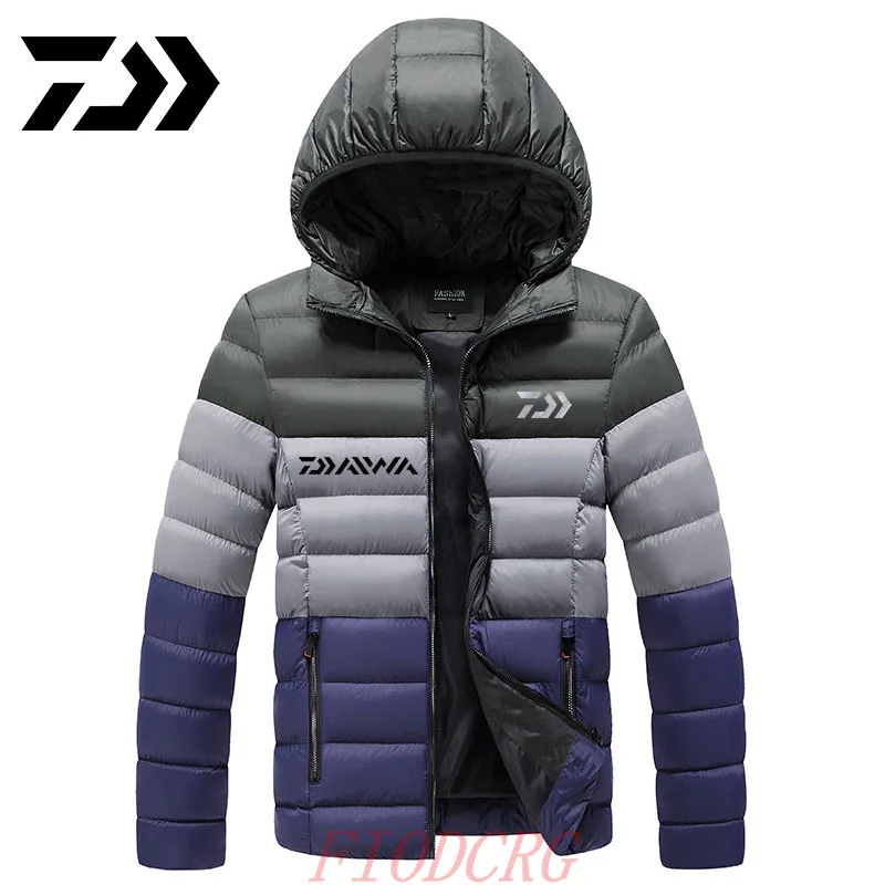 

Daiwa Winter Fishing Jacket Men Autumn Outdoor Coats Climbing Trekking Windbreaker Travel Waterproof Jackets Fishing Clothes