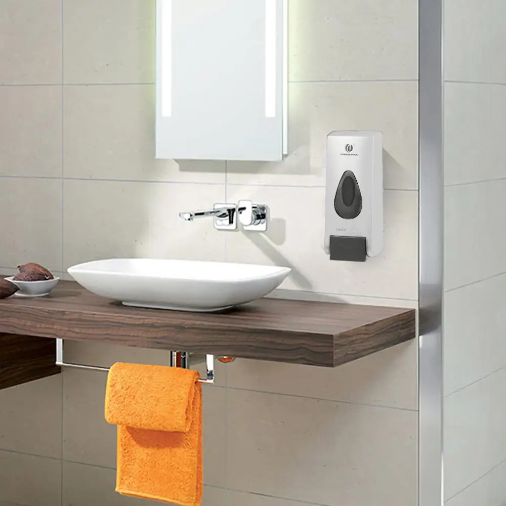 500 мл пены мыло диспенсер с настенным креплением дозатор шампуня для душа