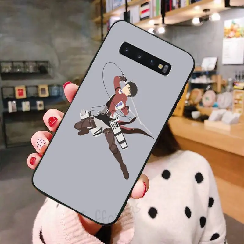 

attack on titan LA anime Phone Case For Samsung A50 A51 A71 A20E A20S S10 S20 S21 S30 Plus ultra 5G M11 cover funda shell