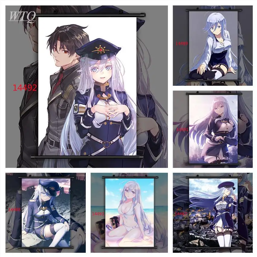 Аниме постер на стену с мангой 86-восемьдесят tysix аниме постеры Картина холсте