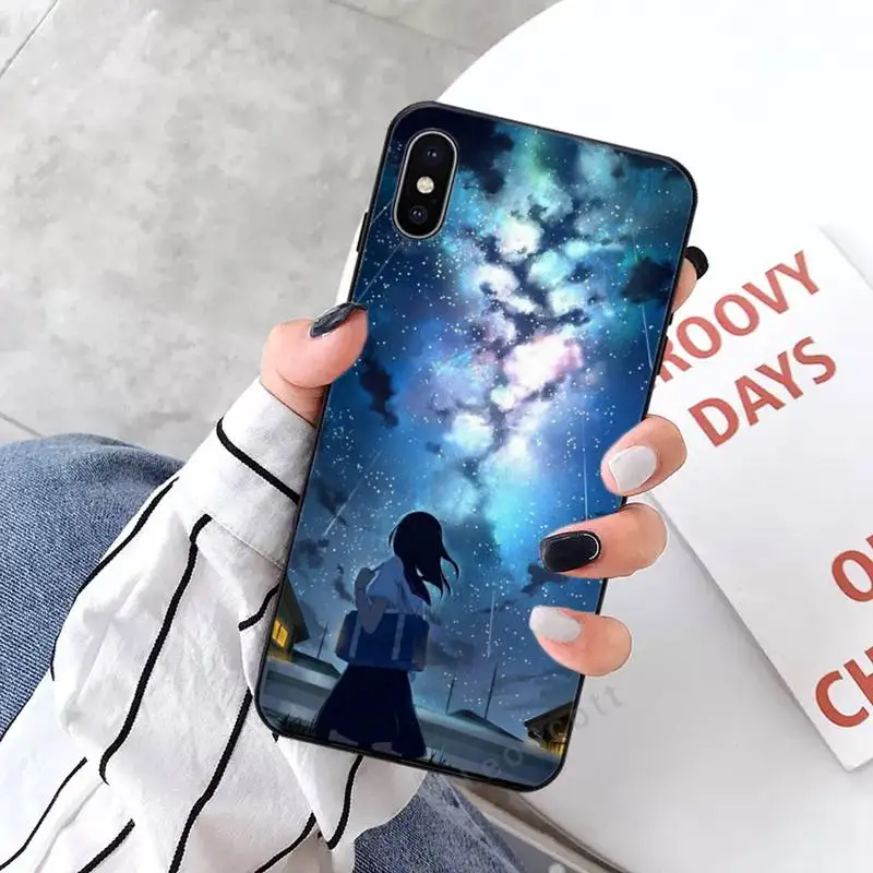

Anime Your Name Phone Case for iPhone 11 12 mini pro XS MAX 8 7 6 6S Plus X 5S SE 2020 XR