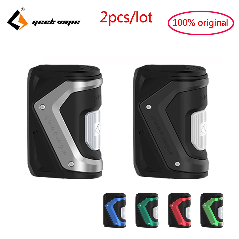2 шт. оригинальный Geekvape Aegis боттомфидер мод 10 мл бутылка 100 Вт TC коробка питание от