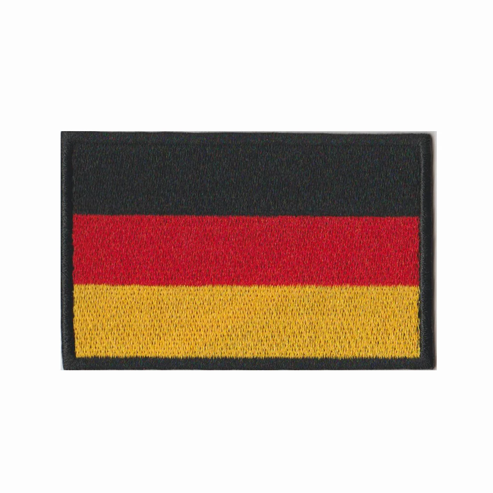 1 шт. Немецкий флаг немецкий y-образный браслет вышитая нашивка с крючком и петлей