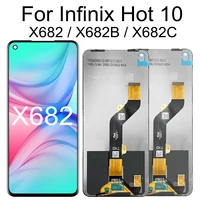 6 78 lcd for infinix hot 10 x682 bc lcd display touch screen digitizer assembly replacement for infinix hot 10 lcd display