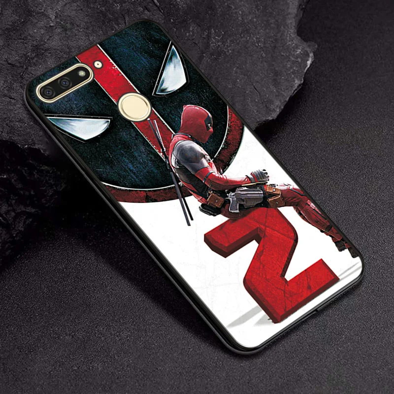 Чехол для huawei Honor 7A, черный чехол из ТПУ, чехол s для huawei Honor 7A, 7 S, Marvel Hero, huawei Y5, Y6 Prime,, Honor 7C, Россия, 5,7 - Цвет: TPUBLK655