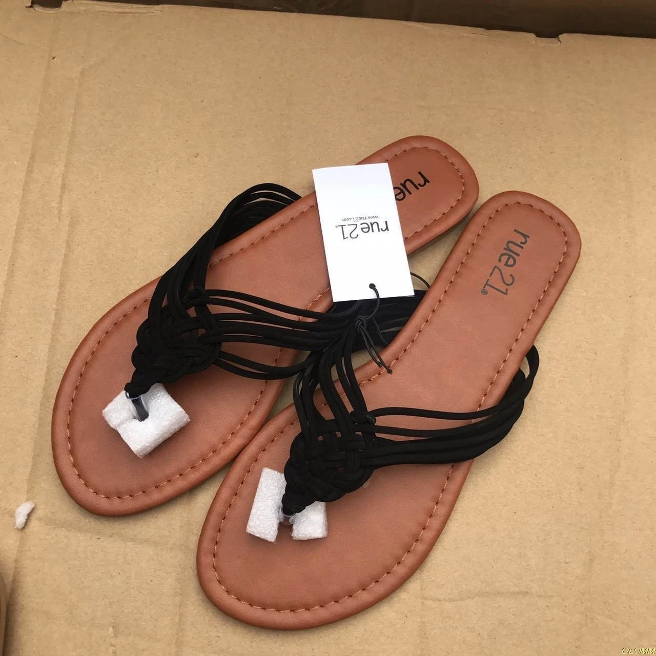 Женские сандалии на плоской подошве плетеные босоножки танкетке пляжные с