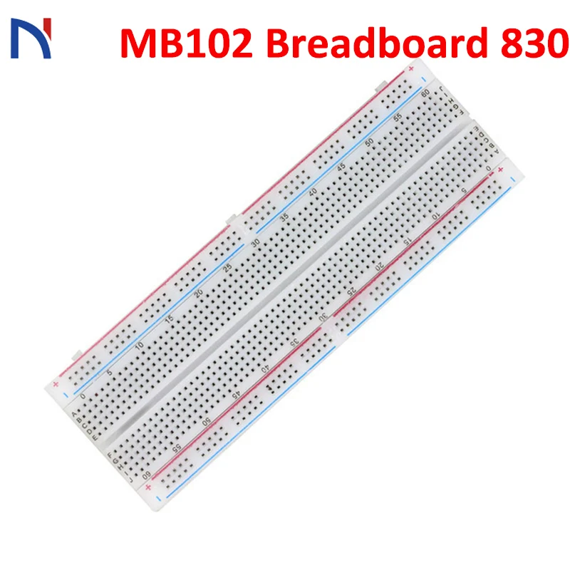 

MB102 Макет 830 Точка Solderless PCB хлеб доска прототип MB-102 MB102 прототип тестирование Разработка DIY для arduino