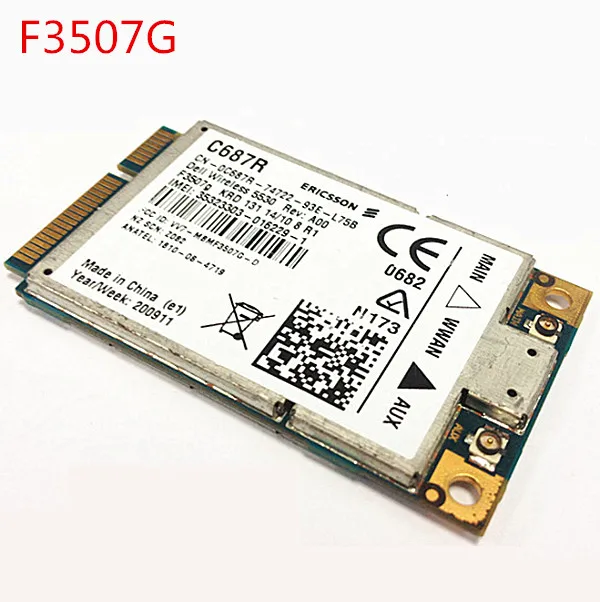 Бренд Ericsson F3507G 3G WWAN адаптер HSDPA + GPS модуль для DELL беспроводной 5530 MINI PCI E карта|ericsson