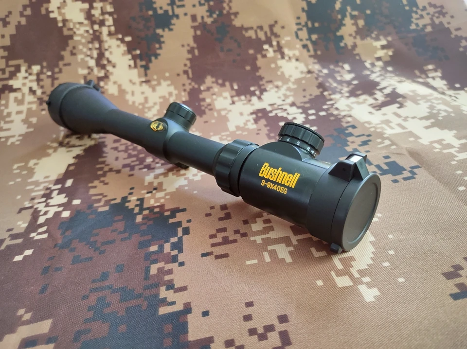 Прицел для винтовки 3 9x40EG оптический красный и зеленый дальномер с подсветкой