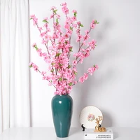peach blossom branch of artificial flower single bunch of 120cm outdoor garden flower decoration flower arrangement in vase