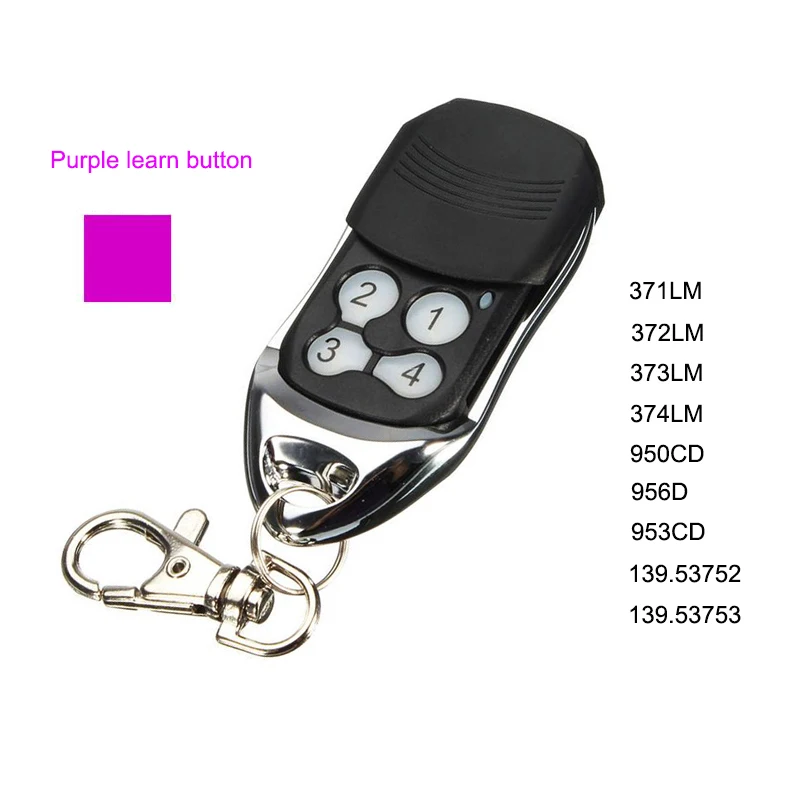 

Пульт дистанционного управления для гаражных дверей, 315 л, лм, лм, кд, МГц