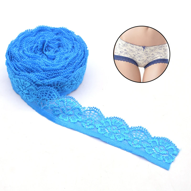 10 ярдов цветное эластичное кружево используется для шитья одежды свадебное