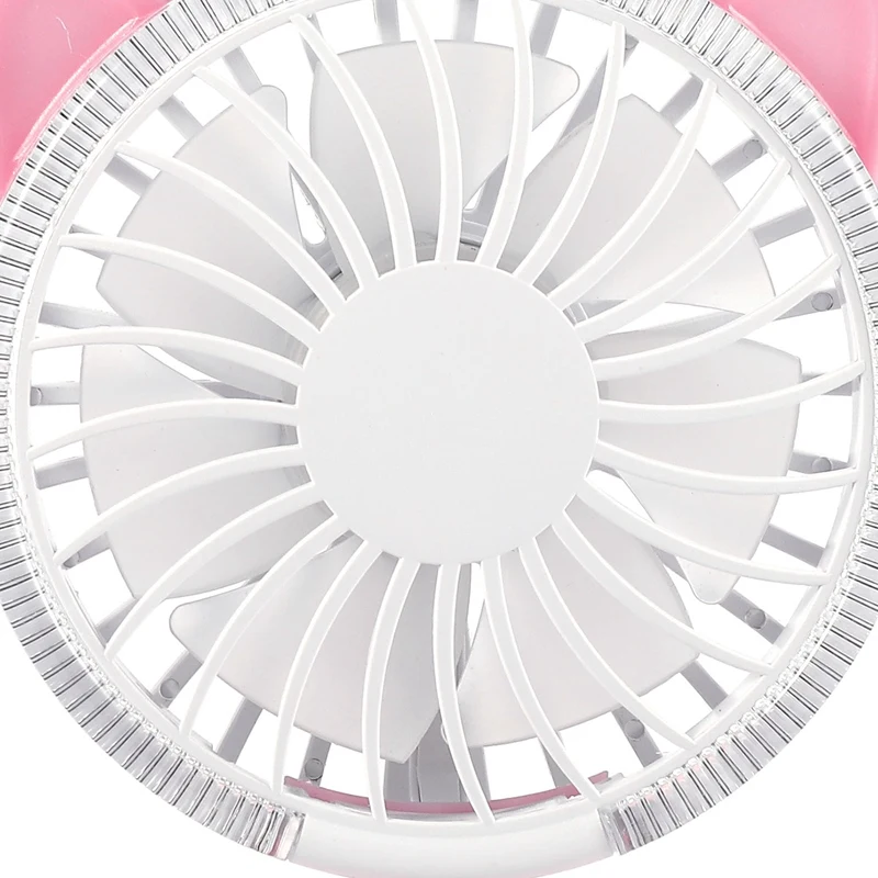 Цветной мини USB Перезаряжаемый вентилятор с воздушным охлаждением в форме кошки