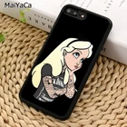 MaiYaCa чехол для телефона с татуировкой принцессы для iPhone 5 6 7 8 plus 11 12 13 Pro X XR XS Max Samsung Galaxy S7 S8 S9 S10