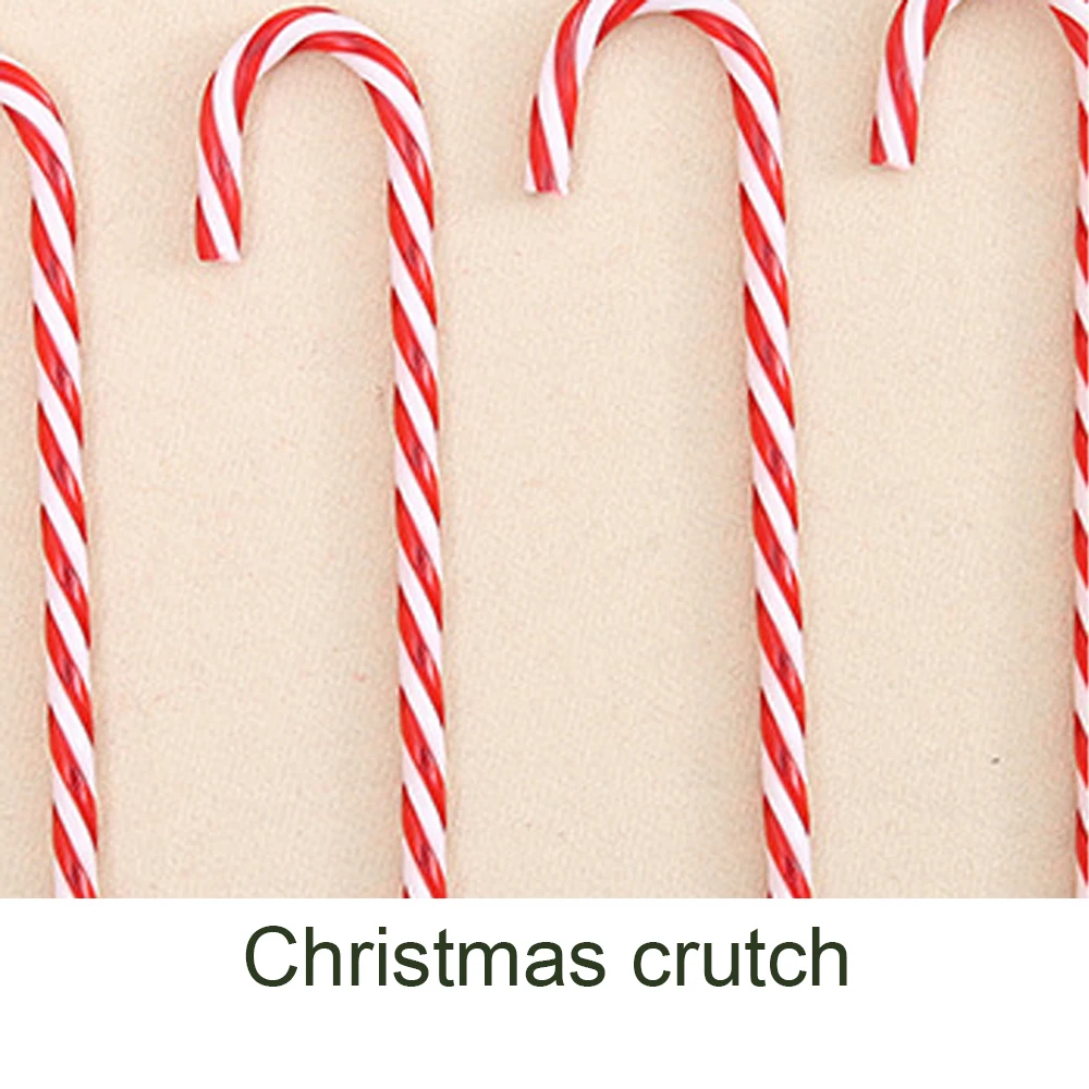 6 шт./лот карамельный кулон Рождественская елка Декор висячие украшения для