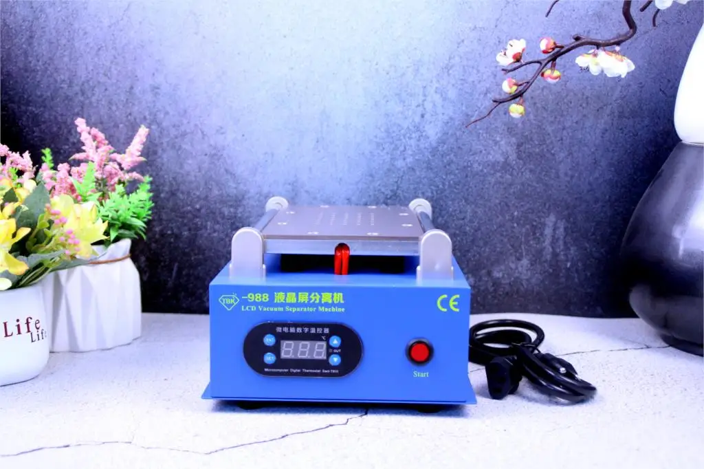 TBK-988 110V/220V 7 Inch LCD Separating Touch Screen Separator Machine For Mobile Phone Repairing With Built-in Vacuum Pump | Инструменты