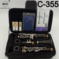 mfc professional bb clarinet 355 bakelite clarinets nickel silver key musical instruments case mouthpiece reeds accessories