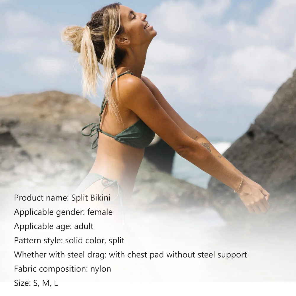 Новинка сексуальные летние купальники бикини набор талия купальник купальный