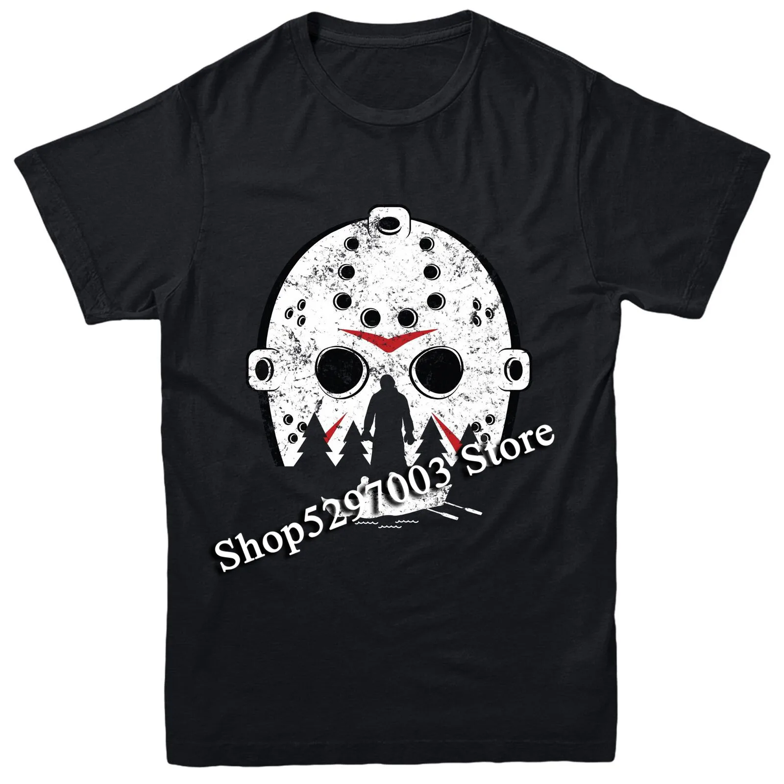 Футболка Friday The 13Th Jason Voorhees футболка с кристаллами и изображением озера летняя