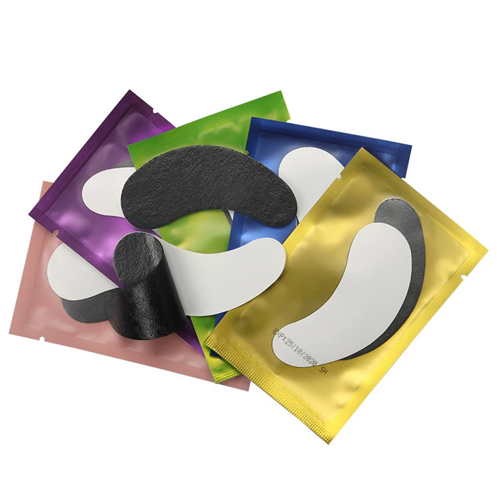 Гидрогелевая изоляция накладных ресниц под ресницами подкладка из коллагена