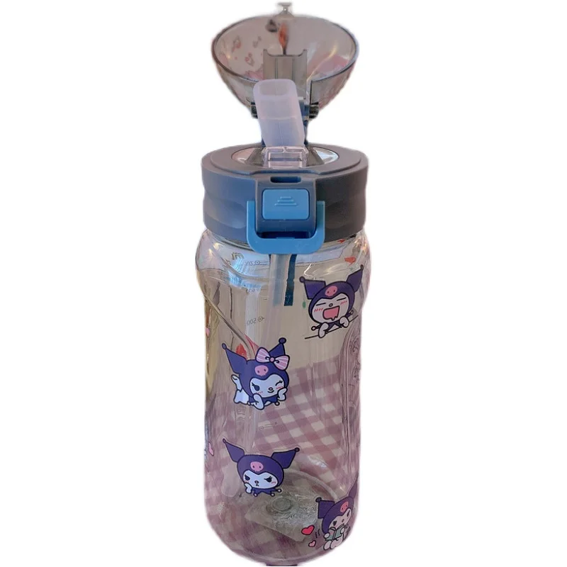 Бутылка для воды с соломинкой 800 мл | Дом и сад