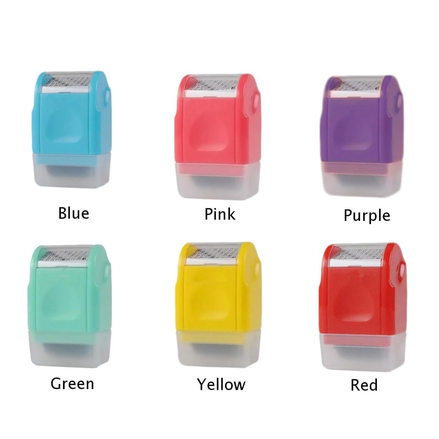 Identity Theft Protection Stamp Seal Code Roller Self Guard Clear Imprint | Дом и сад