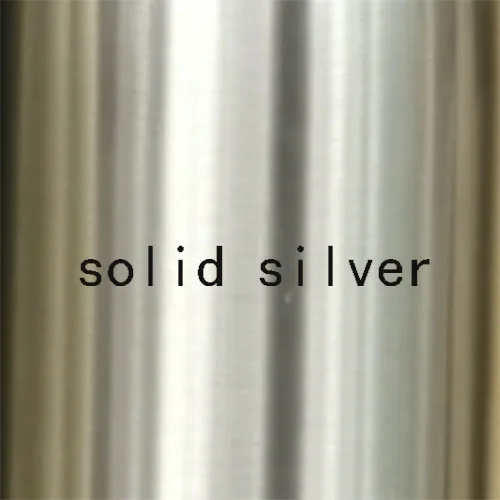 Бутылка для воды из нержавеющей стали, 750 мл - Цвет: solid silver