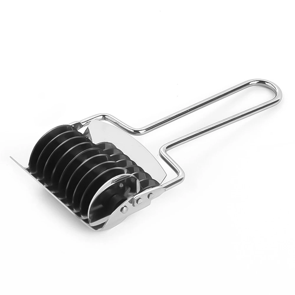 Stainless Steel Coriander Grinder Chopper Embossing Pastry Slicer Dough Roller Garlic Cutter Cookie Pizza Baking Cooking Tool | Дом и сад