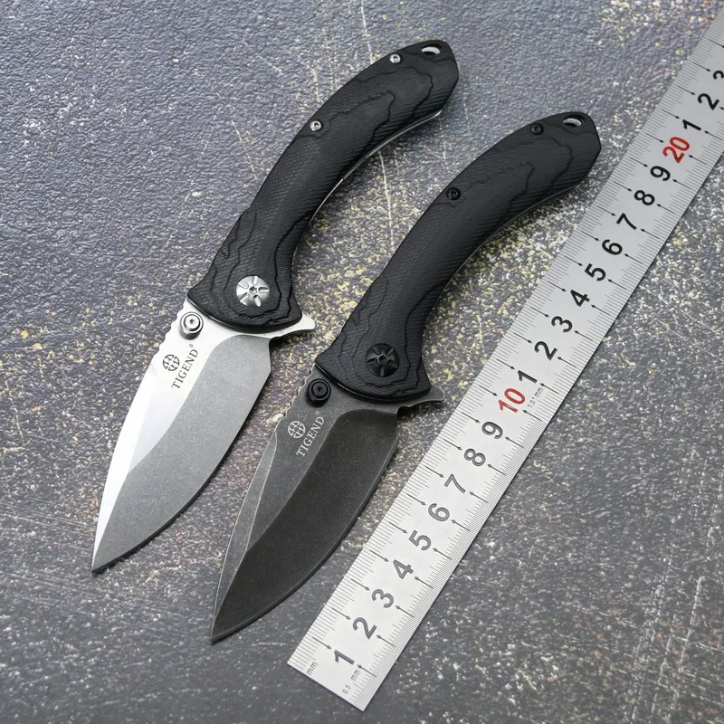 Складной нож TIGEND G10 складной с подшипником для активного отдыха и кемпинга