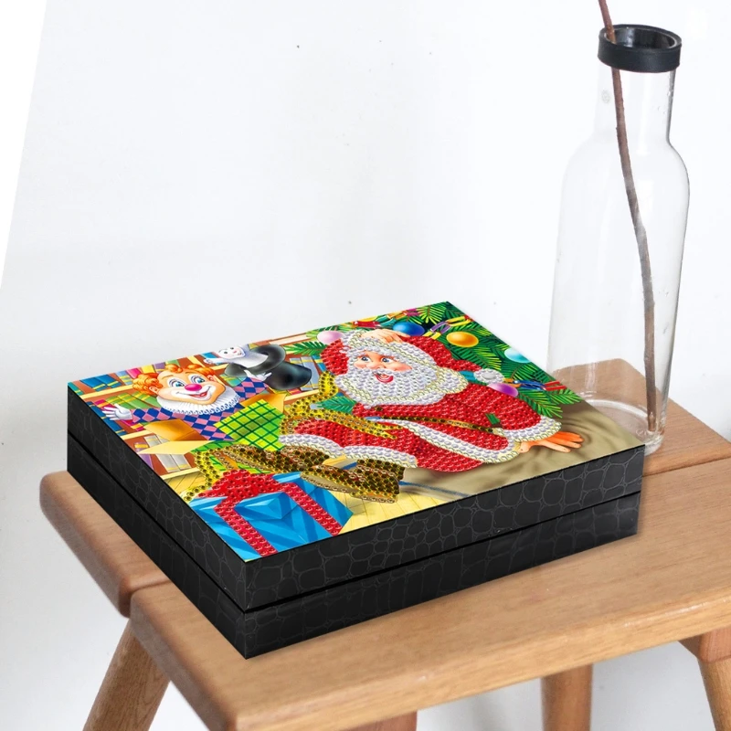 

Jewellery box packaging desktop gift storage organiser ear rings travel portabl