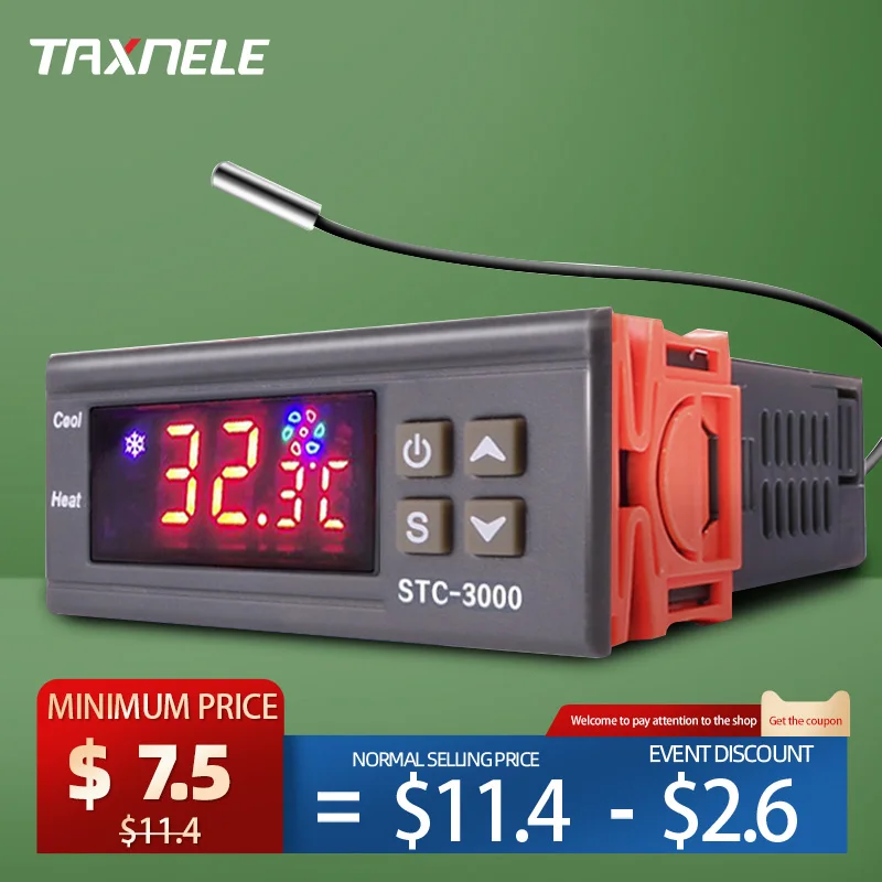 Цифровой регулятор температуры