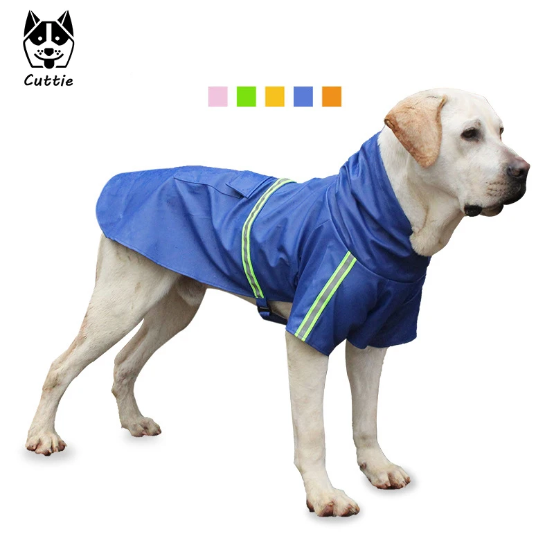 Одежда для собак Cuttie дождевик больших светящиеся Комбинезоны маленьких