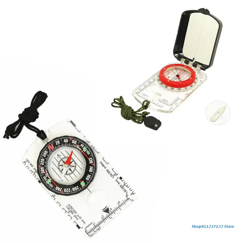

P82B Navigation Compass Outdoor Camping Activities Compasses Plastic Compass Tools