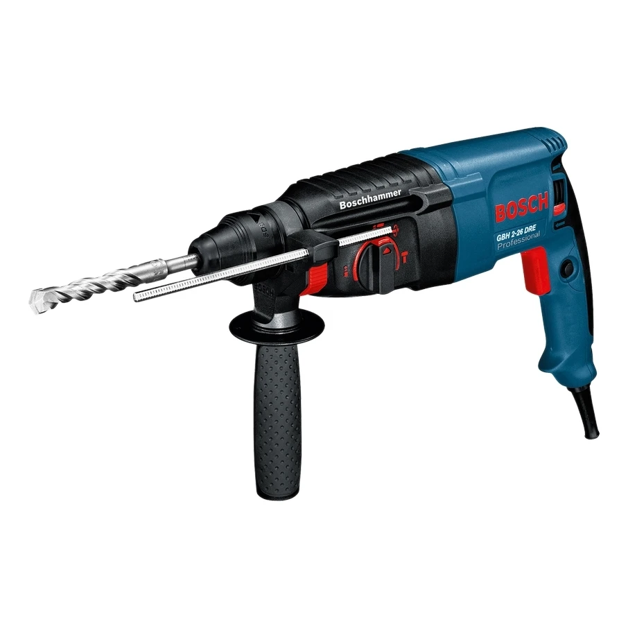 Перфоратор электрический Bosch GBH 2-26DRE (Мощность 800 Вт сила удара 2 7 Дж Патрон SDS+ 900