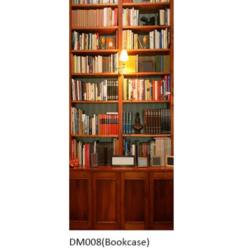 DM008 3D наклейка на дверь лес настенная художественная книга обои Плакат Наклейка s самоклеющиеся съемные наклейки на дверь дома - Цвет: DM008