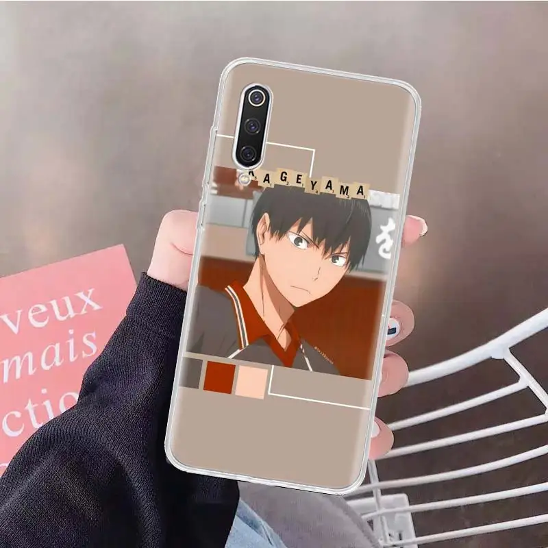 Чехол для телефона с рисунком волейбола Haikyuu Xiaomi Poco X3 Pro X5 X4 Nfc M3 M2 M4 F3 F2 F1 GT Mi Note 10 Lite