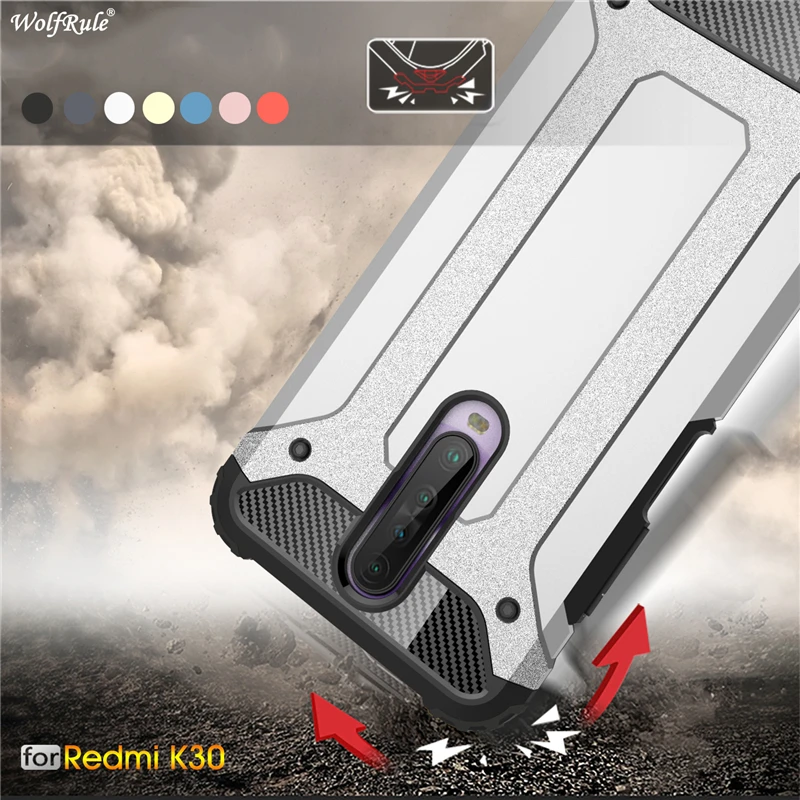 

Чехол для Xiaomi Redmi K30, полная защита, гибридный ПК + ТПУ противоударный чехол для Xiaomi Redmi K30, защитный чехол, чехол для Redmi K30