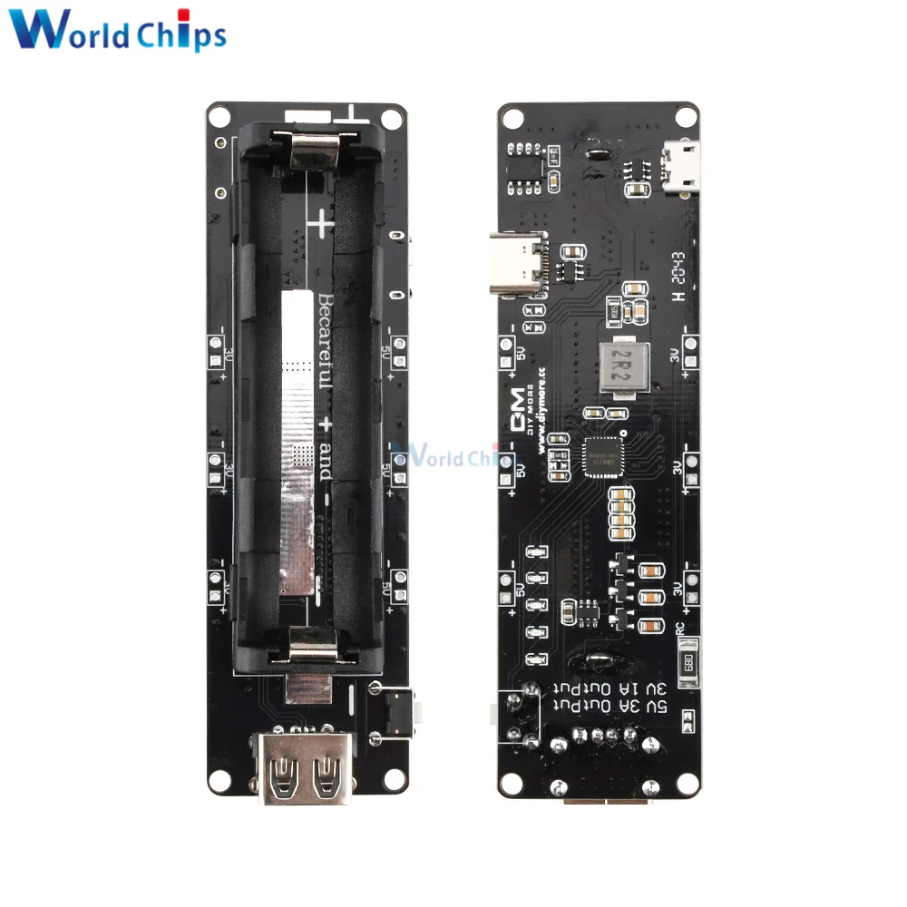 ESP32 ESP32S 18650 плата для зарядки аккумулятора V3 Micro USB порт Type A 0.5A Raspberry Pi Arduino зарядное