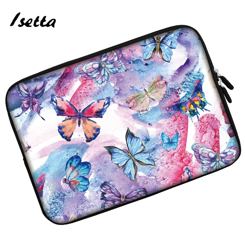 Butterfly -3 Бабочка 15,6 дюймов ноутбук рукав водонепроницаемый дорожный портфель бизнес мульти размер Lapto p сумка ноутбук чехол для Macbook Air Pro - Цвет: Butterfly -3