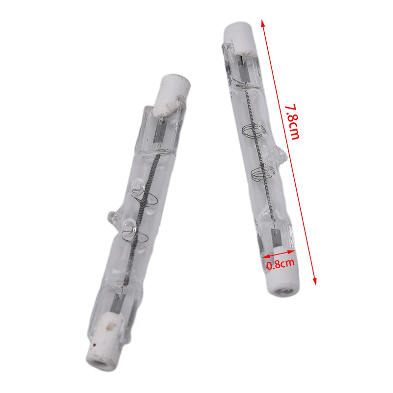 

R7s Halogen Bulb 100W 200W Halogen Lamp 78mm Halogen Light Bulb 220V Size 78mm
