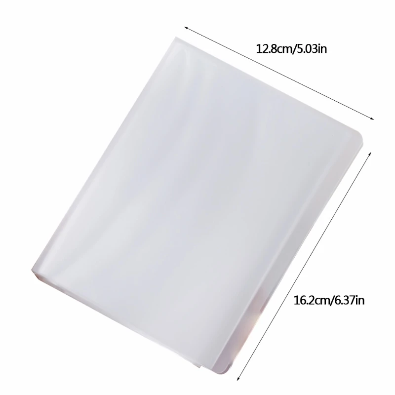 

28EA Portable A6 Business Card Holder A6 Photo Album 40 Sheets for Students Women Men Home Office
