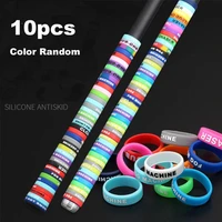 elastic stretch non slip protector rubber fishing rod handle protective case silica gel rod clip o shaped ring racket