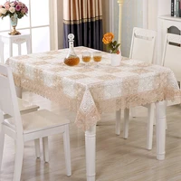 embroidered tablecloth dining table cover table cloth lace flower fabric household appliances tv cabinet bedside table towels