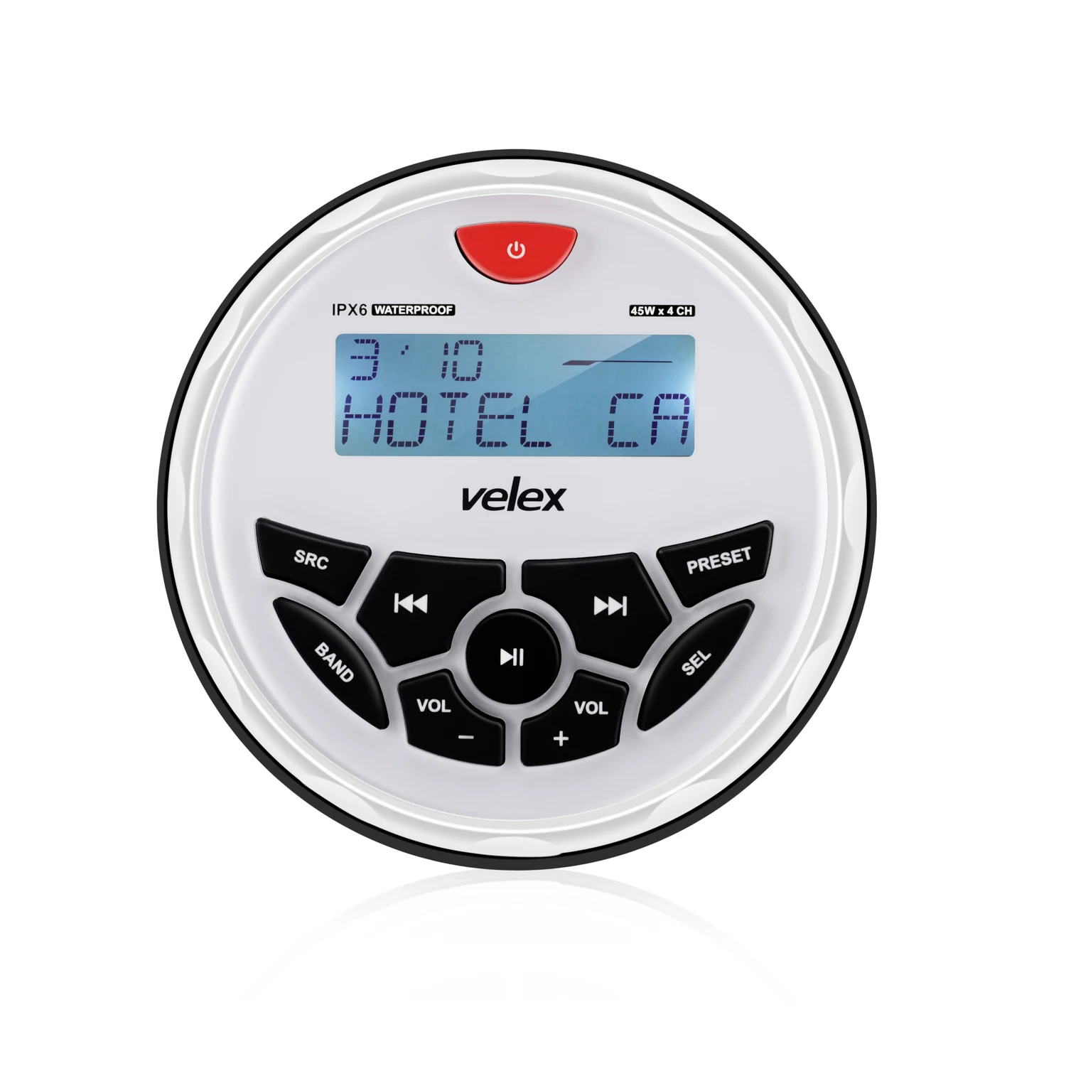 Водонепроницаемый морской стереоприемник Bluetooth с MP3-плеером на DAB +/AM/FM-радио и USB