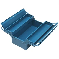 three layer iron tool box multifunctional hard case garage storage tool box electrician caja herramienta repair container bs50tb