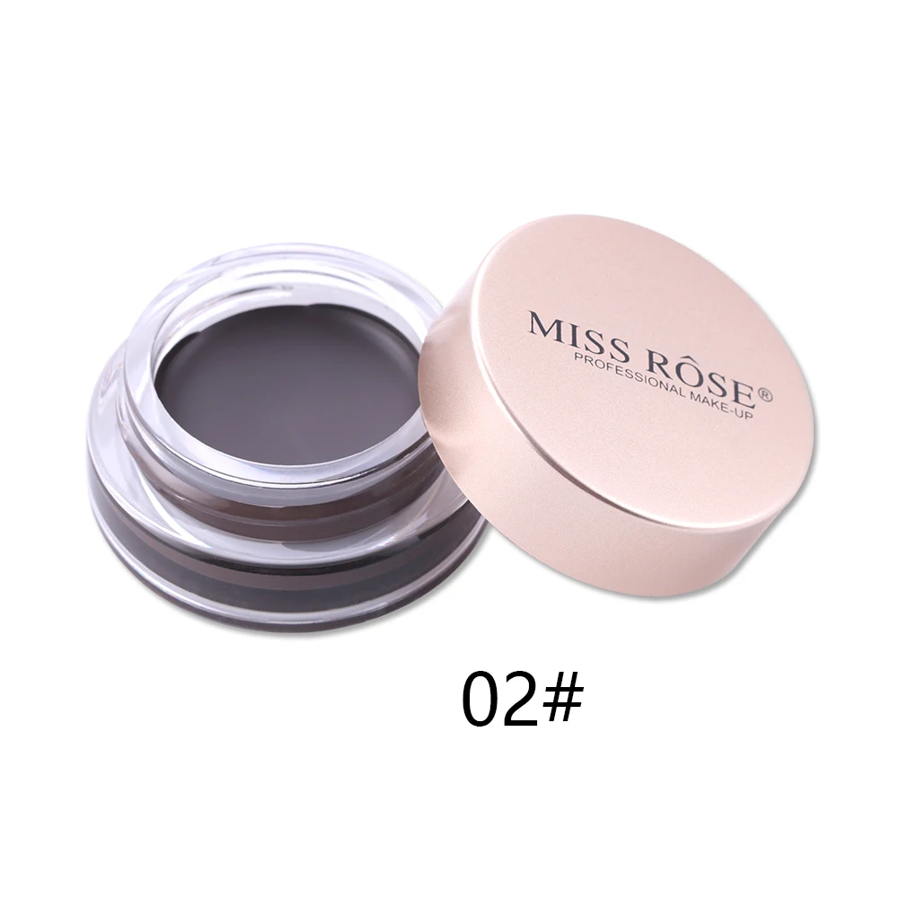 MISS ROSE 6 цветов гель для бровей Водостойкая тушь для бровей Тень для бровей стойкий для бровей энхансер для бровей TSLM1